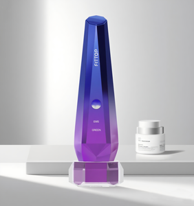 Dispositivo de Beleza para Contorno Facial V-Line Essential E M S com Microcorrente e Cabeça Banho de Ouro 24K para Uso Doméstico - Product Image 1