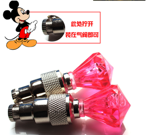 Lumière de valve de vélo colorée en forme de tête de fantôme, style Hot Wheels, pour cyclisme, équipement de cyclisme - Product Image 6