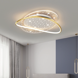 Lámpara LED Lineal Moderna y Sencilla de Estilo Nórdico para Sala de Estar, con Base de Acrílico y Hierro, Lámpara <span class=keywords><strong>Infantil</strong></span> Minimalista - Product Image 2