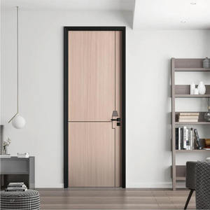 Wanlut <span class=keywords><strong>grigio</strong></span> dorato porte a <span class=keywords><strong>battente</strong></span> in legno americano porte d'ingresso moderne interni dell'hotel carta a nido d'ape/bordo di fuoco minerale MDF - Product Image 5