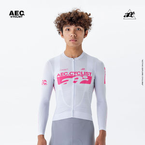 Maillot de cyclisme personnalisé à manches longues pour <span class=keywords><strong>homme</strong></span>, respirant, maillot de vélo d'été, maillot de cyclisme personnalisé pour équipe de course, club - Product Image 3