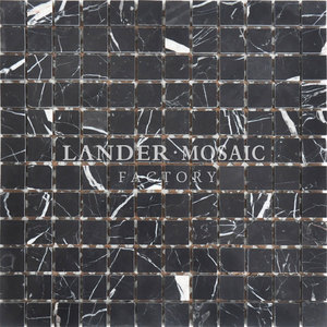 <span class=keywords><strong>Carrelage</strong></span> de mosaïque en marbre <span class=keywords><strong>noir</strong></span> poli, <span class=keywords><strong>blanc</strong></span> - Product Image 6