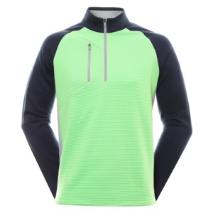 Ropa Deportiva de Alta Calidad, Sudadera de Golf con Cierre de Cremallera de un Cuarto, Diseño Color Block, Elástica y Suave, Personalizable para Hombre - Product Image 3