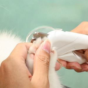 Tondeuse professionnelle KingHon de haute qualité pour animaux de compagnie avec lumière LED, coupe-ongles pour chats et chiens avec batterie, ciseaux à ongles sécurisés avec lumière LED - Product Image 5