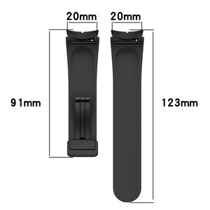 Gran oferta, correa de repuesto para reloj inteligente de silicona para <span class=keywords><strong>Samsung</strong></span> <span class=keywords><strong>Galaxy</strong></span> <span class=keywords><strong>Watch</strong></span> 4 <span class=keywords><strong>5</strong></span> <span class=keywords><strong>Pro</strong></span> 6 Classic 43mm 47mm - Product Image 3