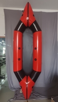 2025 Frontier Packraft Outdoor Super Light Speed Rowing Race Double Packrafting avec Spray Deck