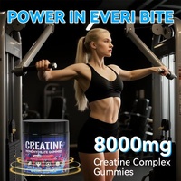 Gummies de Coenzyme Q10 pour Adultes : Favorise la Croissance Musculaire et la Récupération Physique – Végétalien, Naturel, 52 Comprimés – Compléments Sportifs