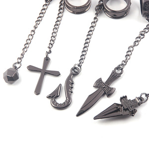 애니메이션 HUNTER x HUNTER Kurapika 코스프레 소품 용 다섯 손가락 반지 팔찌 - Product Image 4