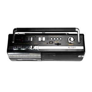 Radio portátil con grabadora de cinta y ranura para tarjetas de gran volumen para personas mayores, reproductor de cinta multifuncional con puntero FM y BT - Product Image 3