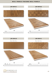 High Quality 3D Solid Wood Interior Wall Panels Ready Install Decorative Modern Hospital Use with Graphic Design <b>Solutions</b> - Product Image 6