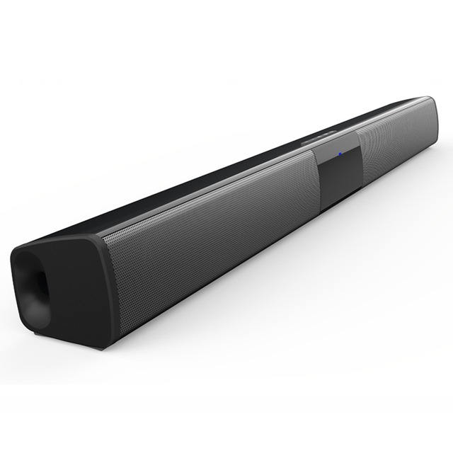 BS-28B, Sound Bars for TV with FM, Wireless Speaker Soundbar Home Theater Surround Sound System TF Card/Aux/RCA Connection