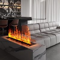 Humidificateur électronique décoratif à économie d'énergie pour la maison, 70 80 100 150 200 cm, flamme simulée, atomisation 3D, cheminée