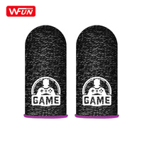 WFUN Gants de jeu respirants pour écran tactile sensible, doigts protégés, ultra-fins pour PUBG