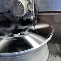 Nouvelle machine à polir les jantes en aluminium, détecteur de diamant, machine à polir les roues et tour à réparer les roues CNC, prix DCM32P-S