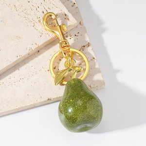 Llavero con Colgante de Fruta Estilo Dulce y Lindo, de Moda, con Dije de Pera, Accesorios para Bolso, Regalo para Niña, Joyería al por Mayor, Venta Caliente 2026 - Product Image 2