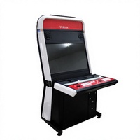 Machine de jeu d'arcade de combat 2 joueurs 32 pouces HD LCD, classique rétro, à monnayeur, pour centre de jeux, centre commercial, vente en gros