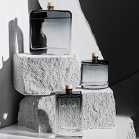 Mescente Brown 3 en un nordique coeur vanille roseau diffuseur maison parfum Triangle turc enfant preuve