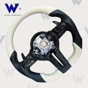 Volante deportivo de cuero perforado para <span class=keywords><strong>BMW</strong></span> 320 <span class=keywords><strong>525</strong></span> F10 F30 E90 F70 E71 F31 F32 X5 X6 F01 F07 F20 F11 F22 F25 M3 M4 M5 - Product Image 2
