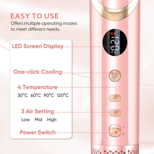 Sèche-cheveux multifonctionnel haute vitesse 8 en 1, <span class=keywords><strong>brosse</strong></span> à air chaud pour hôtel, 110000 tr/min, multi-styler pour cheveux, fer à boucler - Product Image 3