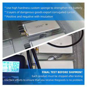 3.6v 13ah 파우치 배터리 폴리머 리튬 배터리 배터리 리포 리포 셀 3.7v 7c 고체 배터리 셀 - Product Image 4