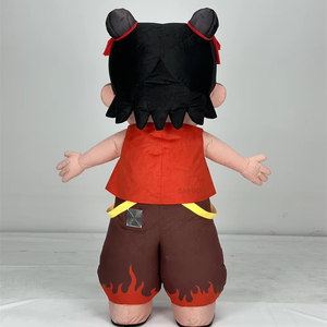 Disfraz de Mascota Ne Zha inflable para adultos, personaje de <span class=keywords><strong>dibujos</strong></span> <span class=keywords><strong>animados</strong></span> de película famosa, traje de fiesta de Carnaval chino tradicional Ao <span class=keywords><strong>Bing</strong></span> Boy - Product Image 6