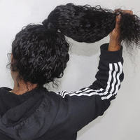 Perruque brésilienne HD transparente de haute qualité avec dentelle 360, longue et droite, avec baby hair, 100% cheveux humains vierges