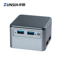 Intel Jasper Lake N5105 N6005 Core N95 N100 N300 Mini PC de escritorio 1LAN A BORDO 8GB 16GB Ram NVMe SATA3.0 Cubo de Rubik Nuc Mini PC