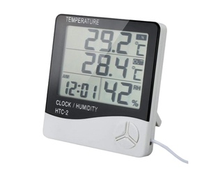 Nhiệt kế độ ẩm HTC-1 nhiệt kế trong nhà với màn hình lớn để đo nhiệt kế độ ẩm - Product Image 6