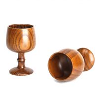 Gobelet à vin en bois classique écologique, tasse, mug, bouteille d'eau, cadeaux, 301-400 ml