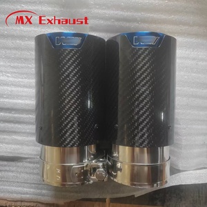 <span class=keywords><strong>Prix</strong></span> de gros : Embouts d'échappement MX Tip 93 mm avec fibre de carbone et acier inoxydable pour modification BM*W F30 F31M2 M3 - Product Image 5