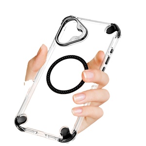 Étui de téléphone portable magnétique à aspiration nouvelle génération 2025, toucher doux, fabrication directe d'usine, antichoc, <span class=keywords><strong>anti</strong></span>-traces de doigts pour iPhone - Product Image 1