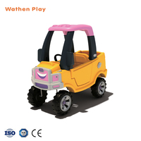 Voiture jouet populaire à 4 roues en plastique pour l'extérieur - Marque Watson, 2-10 ans, 96x44x87CM