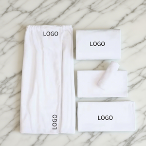 Custom logo Luxury Bathrobes or Spa <strong>Towels</strong> Spa <strong>Dress</strong> <strong>Wrap</strong> <strong>Towel</strong> 100% Cotton Fiber <strong>Towel</strong> Spa Hair Salon Bed <strong>Wrap</strong> Med <strong>Dress</strong> - Product Image 6