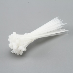 رباط كابلات نايلون 66 معتمد من Asialock، 4*200 مم، ذاتي القفل باللون الأبيض/الأسود - Product Image 3