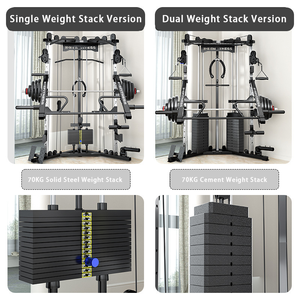 Equipo de Entrenamiento Multifuncional para Gimnasio en Casa, Combo de Rack para Sentadillas y Ejercicios <span class=keywords><strong>Pectorales</strong></span>, para Entrenamiento de Cuerpo Completo en Interiores - Product Image 6