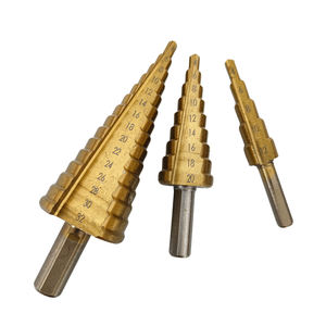 Juego de 6 brocas escalonadas rectas de acero para rodamientos, brocas escalonadas helicoidales de 3/6/8 mm para plástico, madera y metal - Product Image 4