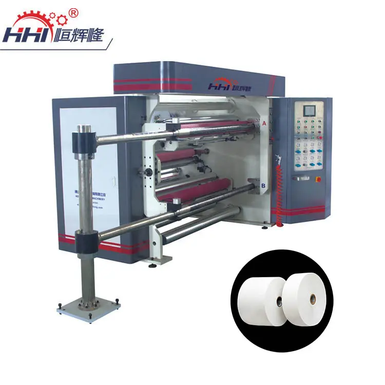 Máquina cortadora de ancho de rollo Jumbo de 1600Mm, cortadora rápida automática o cortadora para rollos de papel