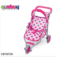 Ensemble de jouets en fer pour l'extérieur, chariot, poussette pour bébé, meilleure vente