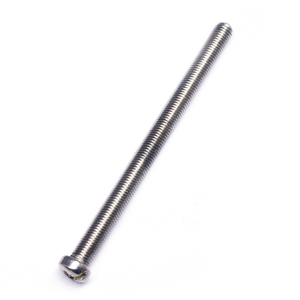 Tornillo de Acero Inoxidable M2.6 de Cabeza Hexagonal, Personalizado de Fábrica, Alta Calidad, Material 304, 70mm de Longitud, Estándar ISO, Superficie Lisa con Zinc - Product Image 4