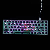 Kit Keyboard Mekanik CNC 68 Tombol Hot Swap PCB Berbahan Kuningan dengan Casing OEM ODM Keyboard Kustom