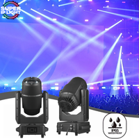 Luz Móvil de Haz de 380W con Clasificación IP65 a Prueba de Agua 0~2 °   Luz de haz para escenario exterior DMX512 con ángulo de haz ajustable