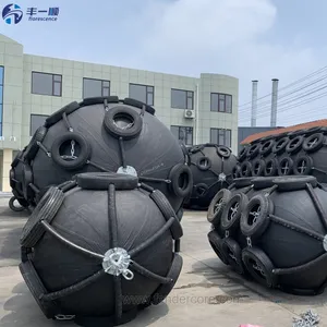 China Factory Qingdao Florescence Pneumatic Rubber Fender Direct Supply