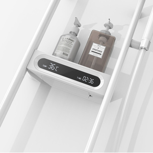 Ensemble <span class=keywords><strong>de</strong></span> <span class=keywords><strong>douche</strong></span> mural numérique moderne à effet pluie pour salle <span class=keywords><strong>de</strong></span> bain, avec mitigeur, en promotion - Product Image 3