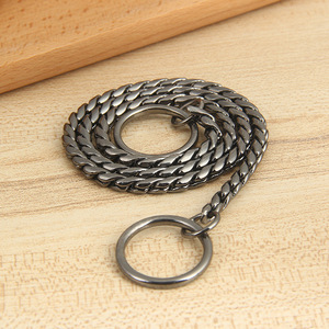 Tienda de accesorios para mascotas, cadena de serpiente de acero inoxidable chapada en oro, collar de perro pequeño de Metal, collares de Chihuahua - Product Image 3
