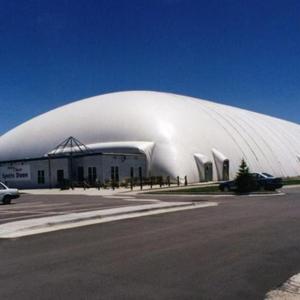 Large Span Self-Cleaning Waterproof Fire Retardant PVDF PVC Air-Supported Building Inflatable Soccer Field Cover Club - Product Image 1