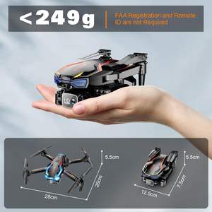 Drone Camera Beginner <span class=keywords><strong>2</strong></span>.2MP 2K HD FPV Drone Hoogtehoudfunctie One-Key Take-off Snelheidsaanpassing Headless Mode <span class=keywords><strong>2</strong></span> Batterijen Speelgoed Cadeaus - Product Image 5