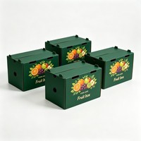 Boîtes d'emballage pour fruits personnalisées écologiques, boîtes en papier recyclables pour fruits frais