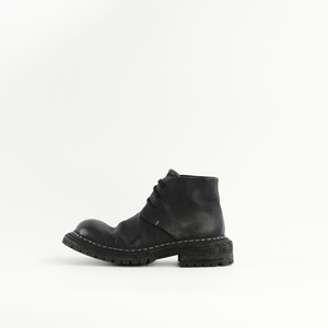 Bottes à lacets pour hommes en cuir de cheval véritable, style japonais, faites à la main, rétro, respirantes, effet vieilli, accessoire pour la saison hivernale - Product Image 1