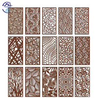 Vallas Decorativas de Aluminio Cortadas con Láser, Paneles Decorativos Cortados con Láser, Panel de Valla de Privacidad, Pantalla Exterior