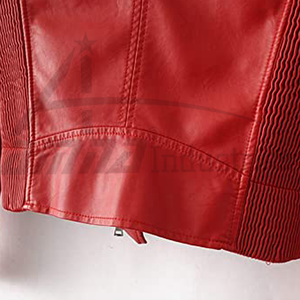 Chaqueta corta de cuero para mujer de suministro de Pakistán a precio razonable Chaqueta corta de alta calidad - Product Image 2